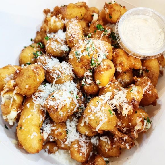 Fried cheese curds are pure crunch and nostalgia.