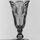 A celery vase circa 1840, currently housed in the Metropolitan Museum of Art.