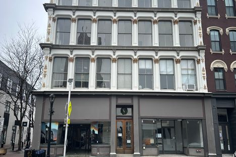 Facade of the Cast Iron Building.