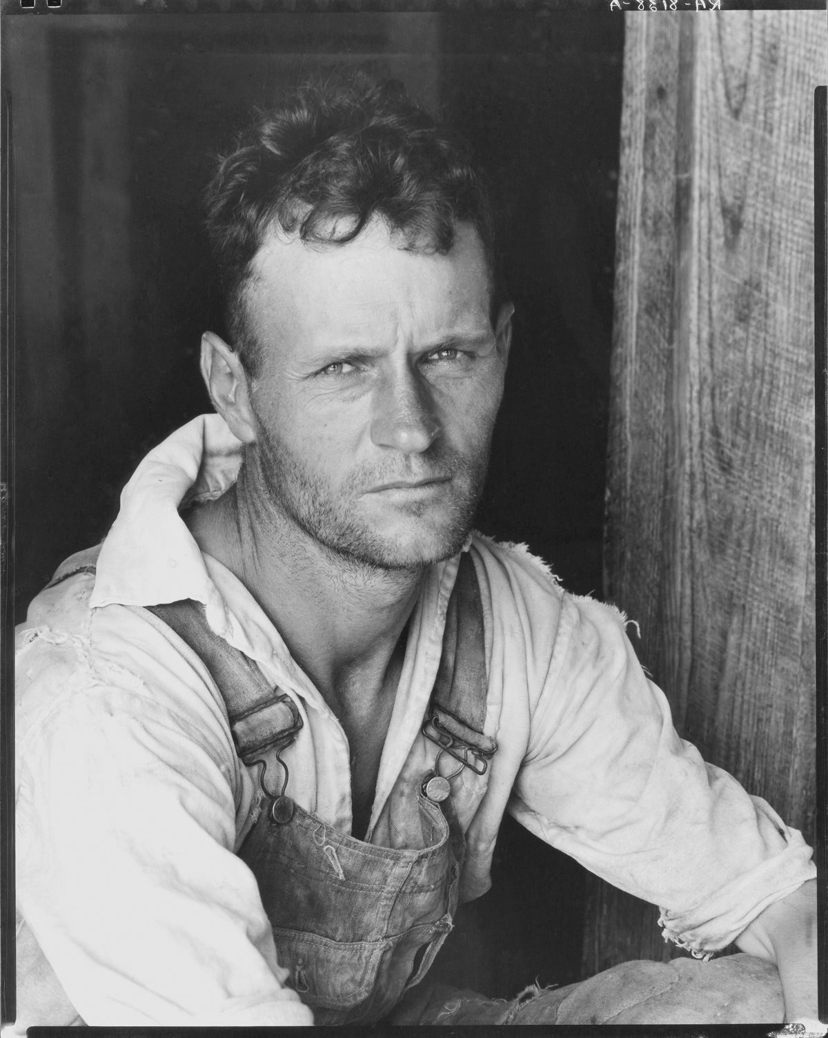 <em>Floyd Burroughs, cotton sharecropper. Hale County, Alabama.</em>