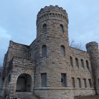 Exterior West side. 