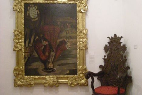 The Upside Down Painting of King Philip V