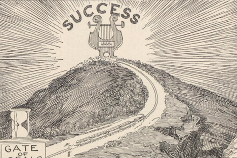 This Century-Old Map Details the Path to Musical Success