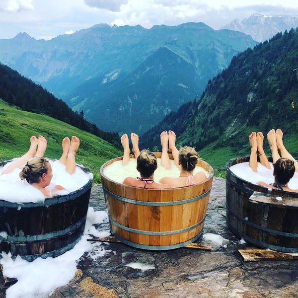 The Return of Swiss Cheese Baths