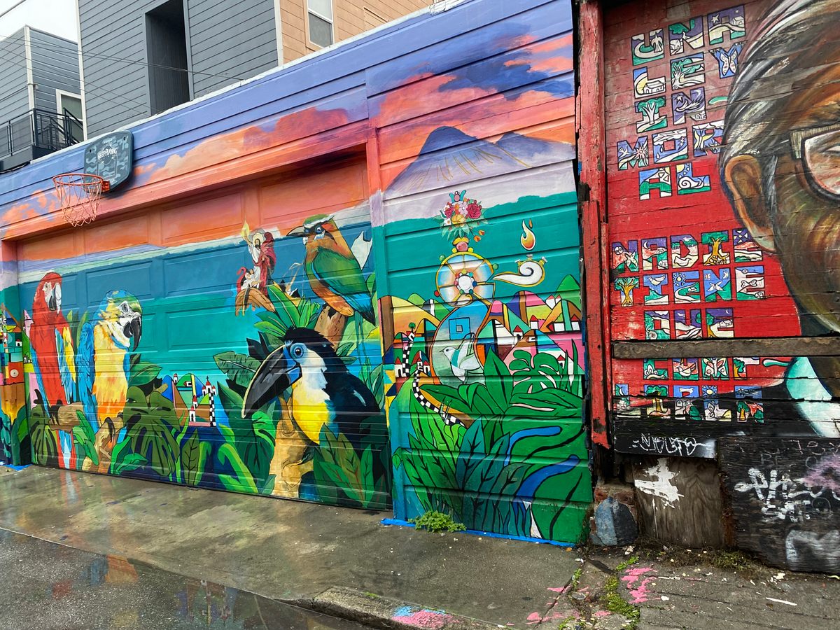 Balmy Alley murals photo 1