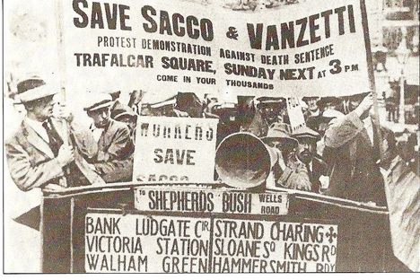 Site of the Sacco & Vanzetti Funeral
