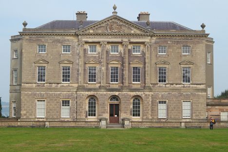 Main house at Castle Ward