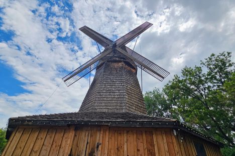 The Old Dutch Mill, in Smith Center, Kansas.