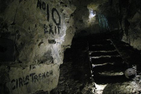 Tunnels under Arras, France 