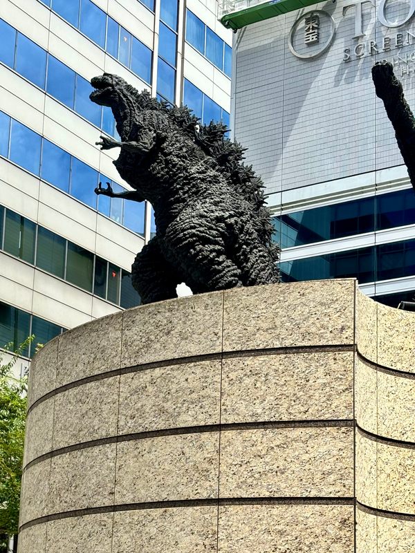 Hibiya Godzilla Square in Tokyo, Japan