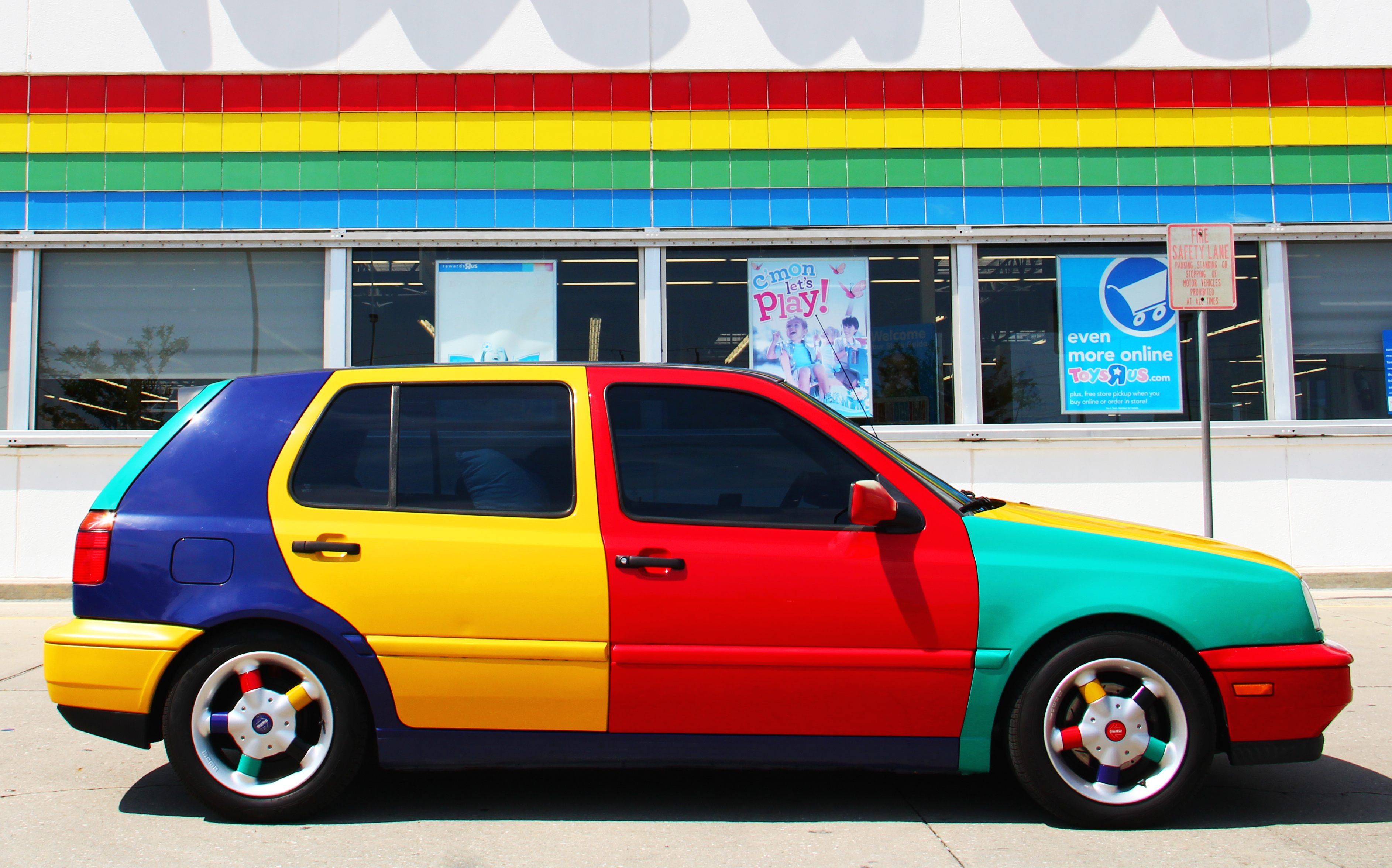 Volkswagen Golf Harlequin: VW's Strangest Idea?