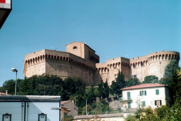 The Fortezza Medicea of Volterra.
