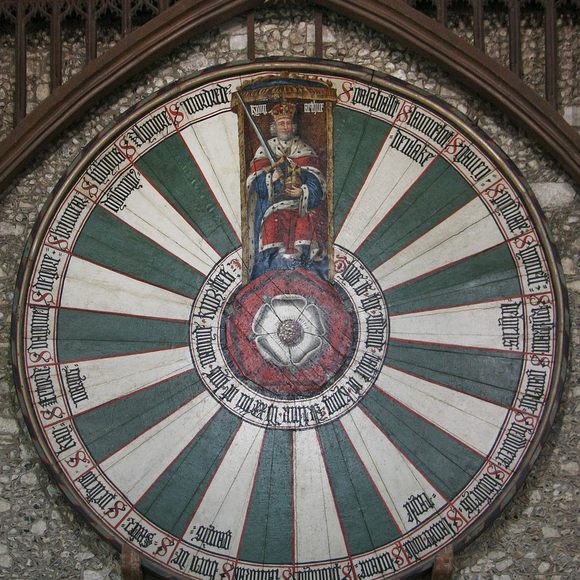 Winchester Round Table, How Did Arthur Get The Round Table