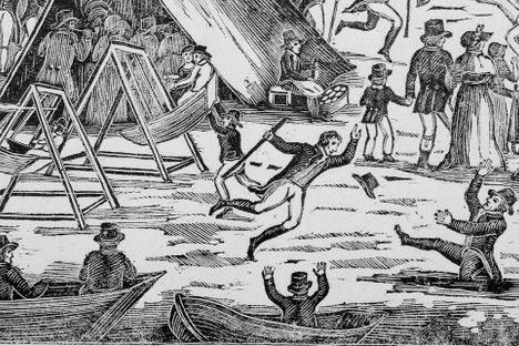 The Frost Fair: When the River Thames Froze Over Into London's Most Debaucherous Party