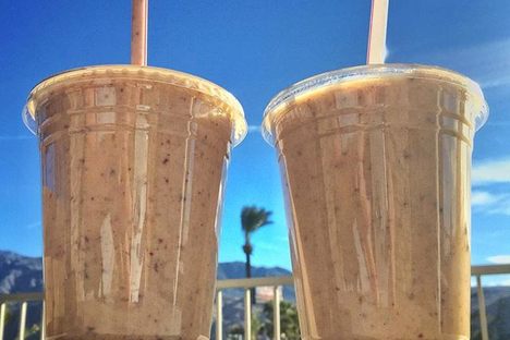 Date shakes from Hadley Fruit Orchards.