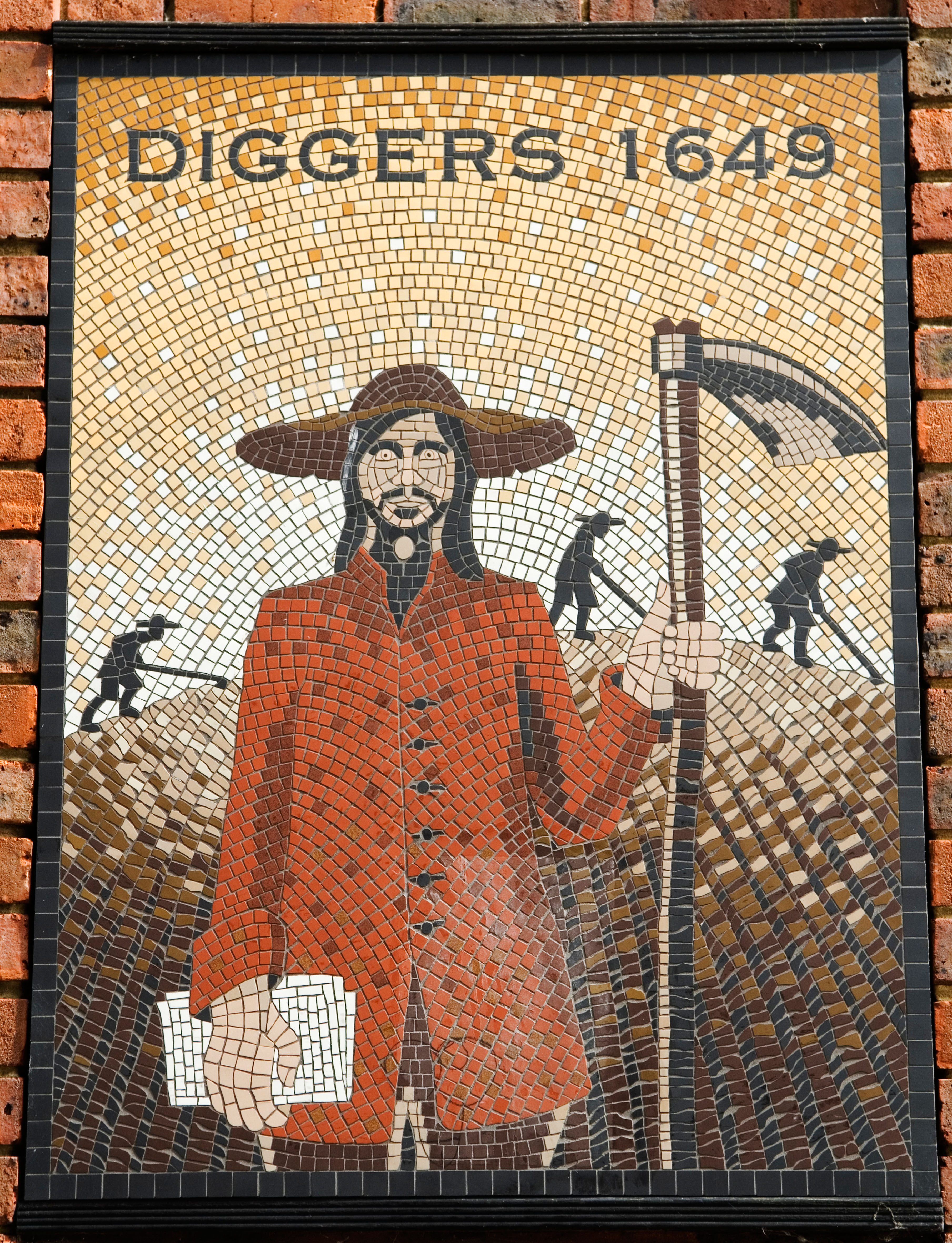 The Diggers took inspiration and their name from a group of 17th-century English dissidents. 