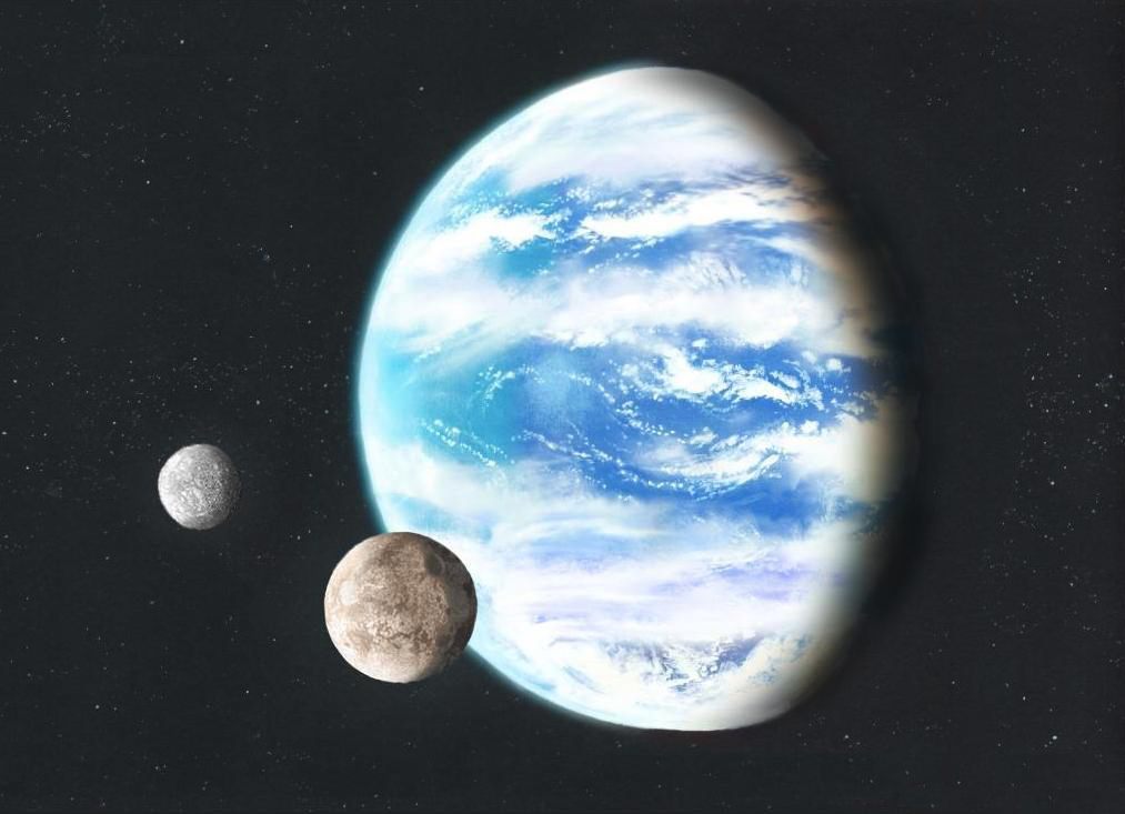 Blueberry earth might be like this watery exoplanet. Why not?