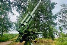 AA Gun at Lauttasaari