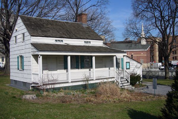 The Bronx cottage where Edgar and Virginia lived