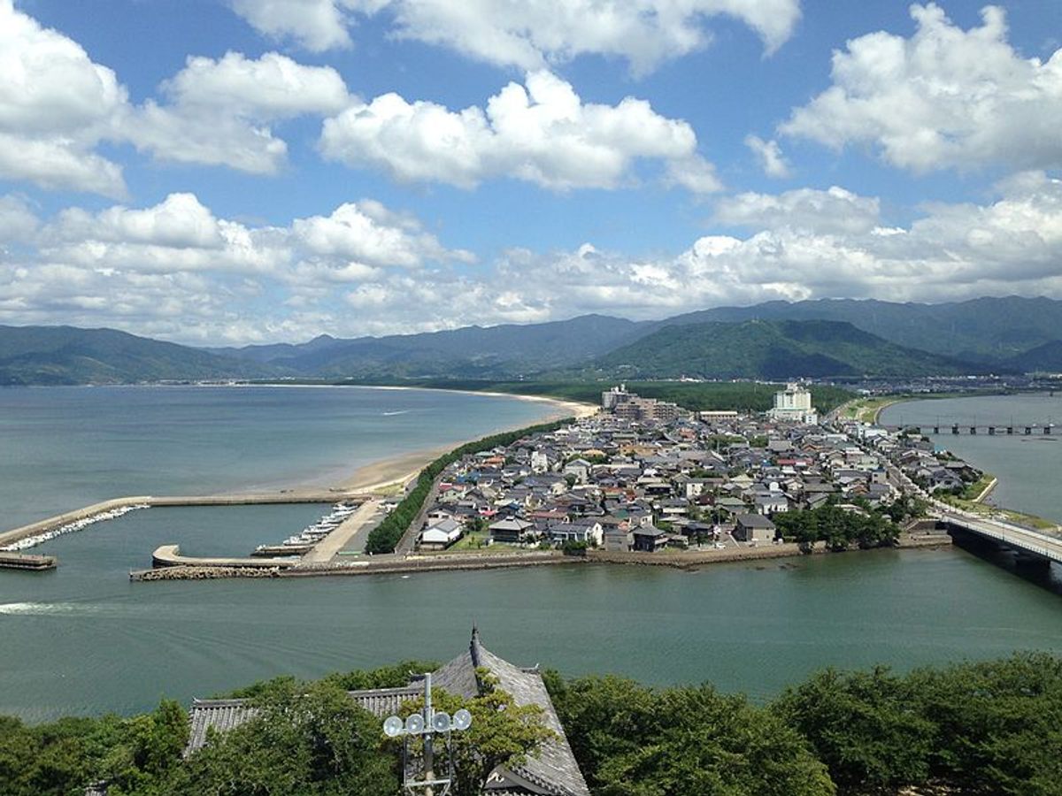 A view of Karatsu, which has benefitted from the "hometown taxes" program.