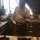 Hopper being cooked