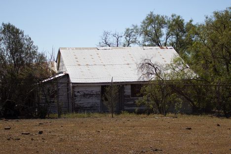View from the west.