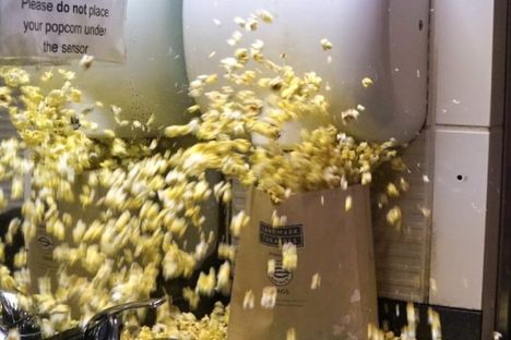 Don't Put Your Popcorn Under an Automatic Hand Dryer