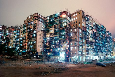 Kowloon Walled City was built without regulations. 