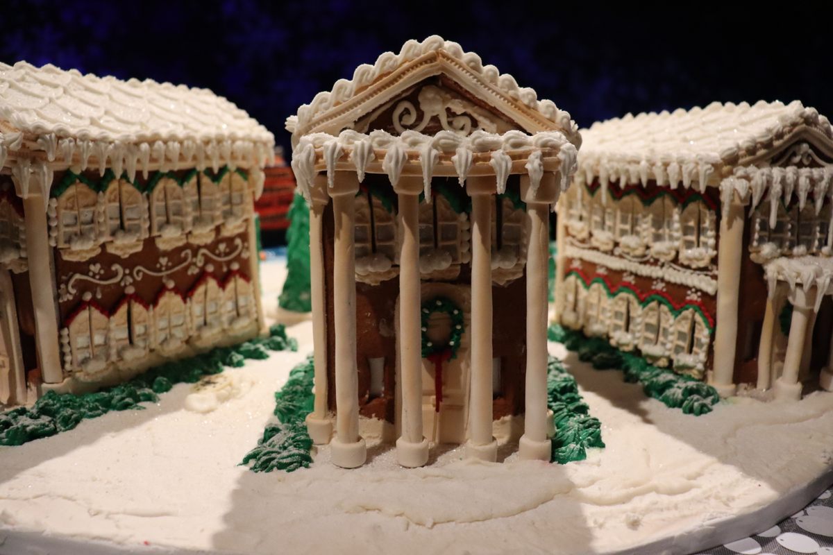 Bruno's Bakery, which has been open in Staten Island for 40 years, made the borough's famous Snug Harbor buildings.