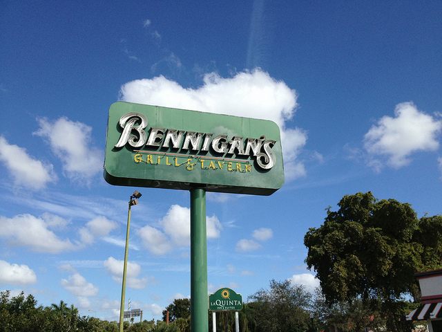 Bennigan's restaurant in Florida