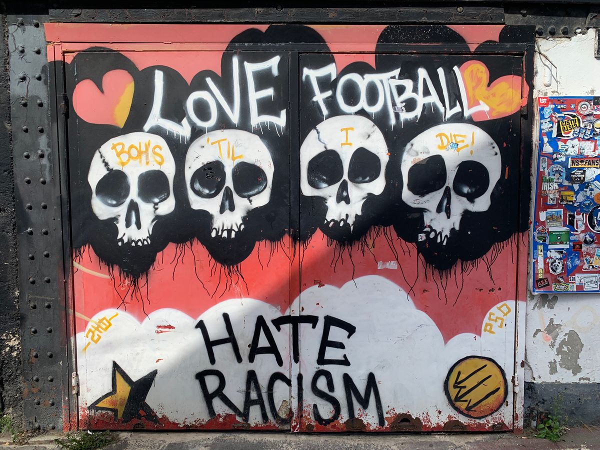 Dalymount Park Murals in Dublin