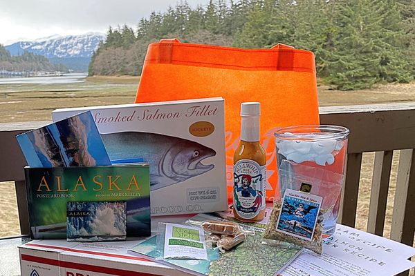 The Alaska box often includes indigenous food, ingredients, and art.