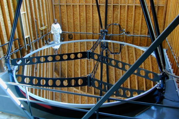 The 6-m Large Zenith Telescope.