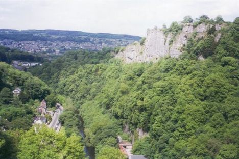 View from the cable car.