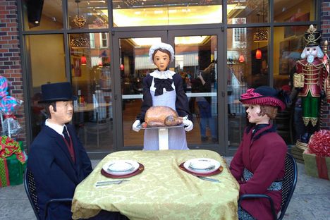 Victorian dinner.