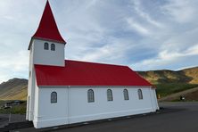 Vík Í Myrdal church in Vík, Iceland.