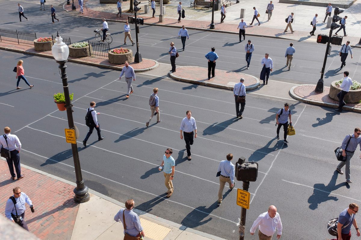 Faneuil Hall Crosswalk 2017/2020, from "Reworked."