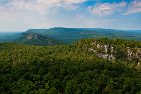 The Shawangunk Ridge.