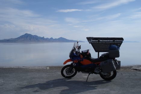 Bonneville Slat Flats after it rains