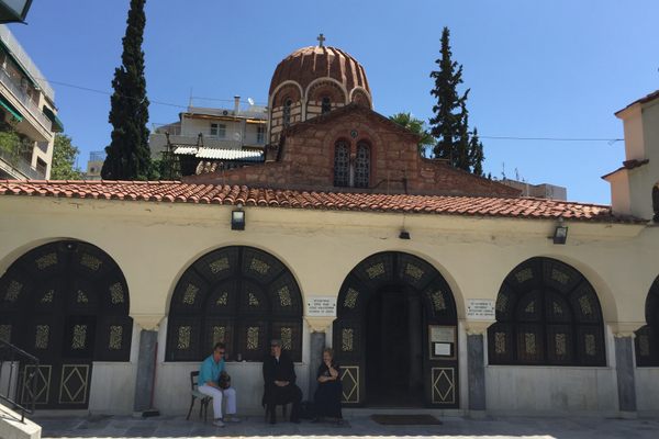 Exterior of the church.