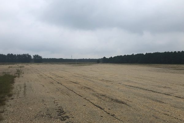 It’s an incredibly unassuming memorial. However, this picture actually shows what the memorial looks like from the road. 