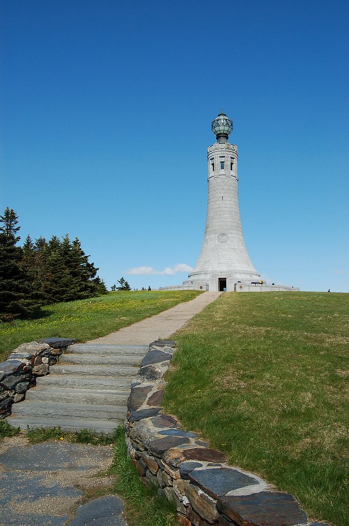 Massachusetts War Memorial Tower at the summit of Mount Greylock.