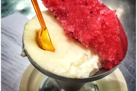 A popular Oaxacan flavor combination is prickly pear and burnt cream.