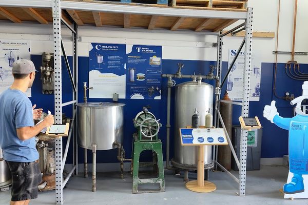 Learn about all aspects of the seltzer-making process.