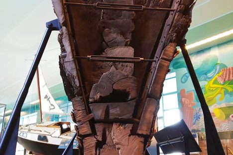 Stern of the Niantic