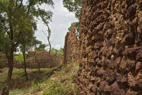 The ruins.