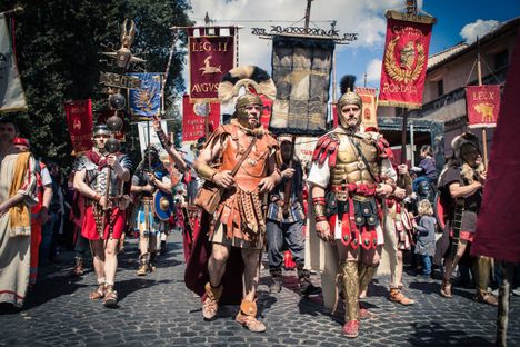 In Rome, students can still learn to be gladiators. 