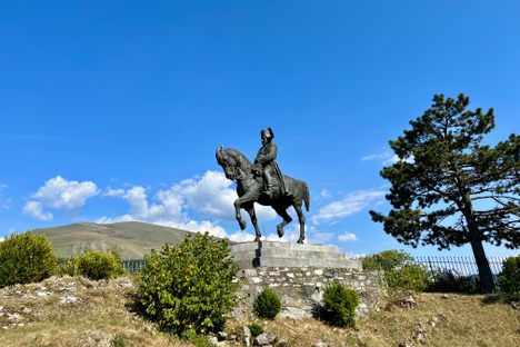 Statue of Napoleon Bonaparte.