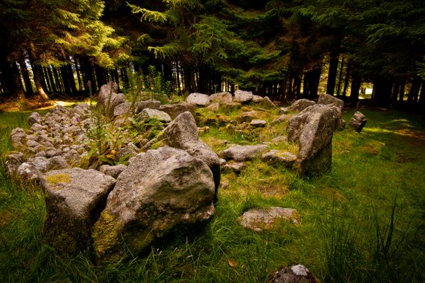 The tomb.