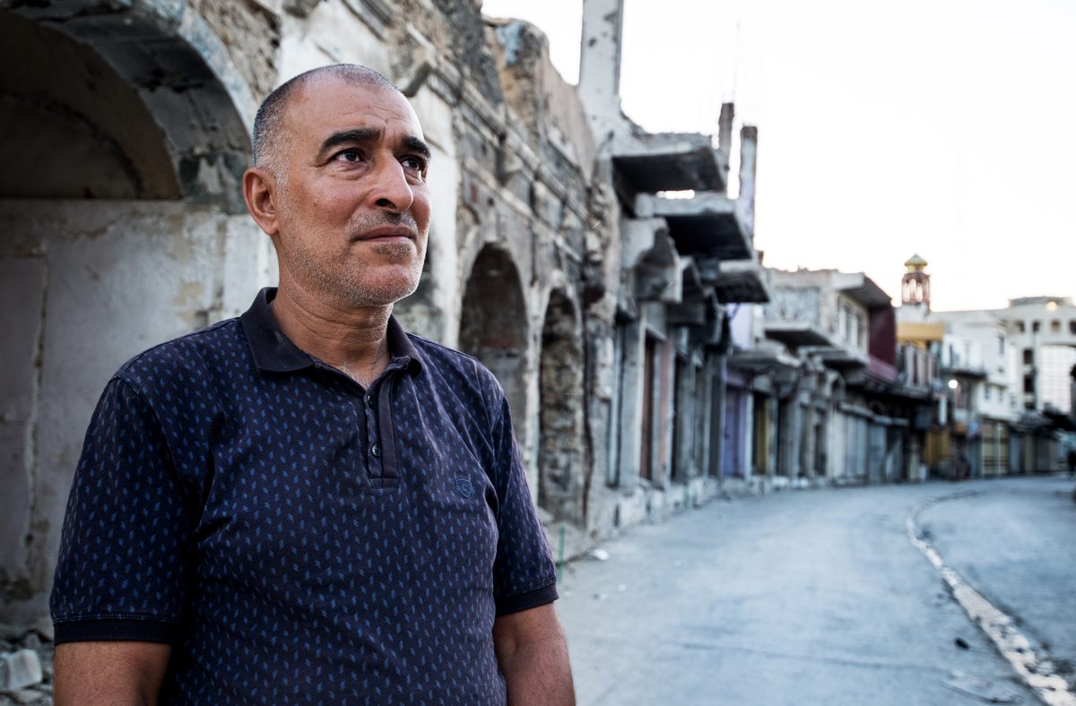 Although most of Najafi Street remains abandoned, Daud Salim is hopeful other booksellers will return to the once-vibrant neighborhood.